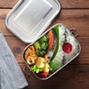 Bento Lunch Box, G.a HOMEFAVOR Stainless Steel Lunch Containers Leakproof,