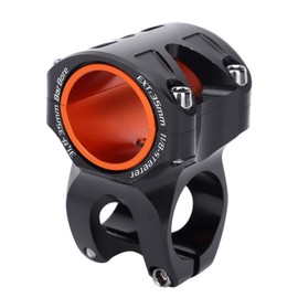 Bicycle Handlebar Stem, Mountain Bike 35 mm Handlebar Stem, Aluminium Alloy Short Handlebar Stem for 31.8 mm - 35 mm Handlebars, Road Bike, Mountain Bike (Black) Bicycles and Accessories