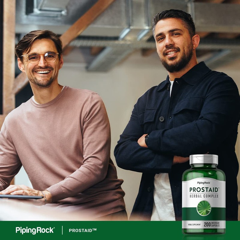 Piping Rock Prostate Supplement for Men | 200 Capsules |