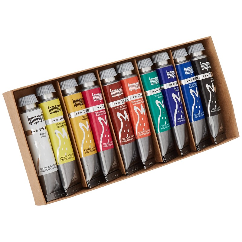 Mai Meri 2598100 Colours for Belle Arti – 10 Tubes