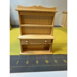 Dollhouse Miniatures Wooden China Cupboards 1:12 Scale