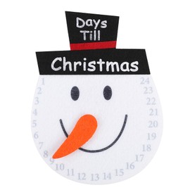 Hianjoo Christmas Advent Calendar Snowman 2024, 24 Days Countdown to Christmas, Christmas Countdown Calendar, Snowman Christmas Decoration, Christmas Calendar Fridge Magnets with Magnets