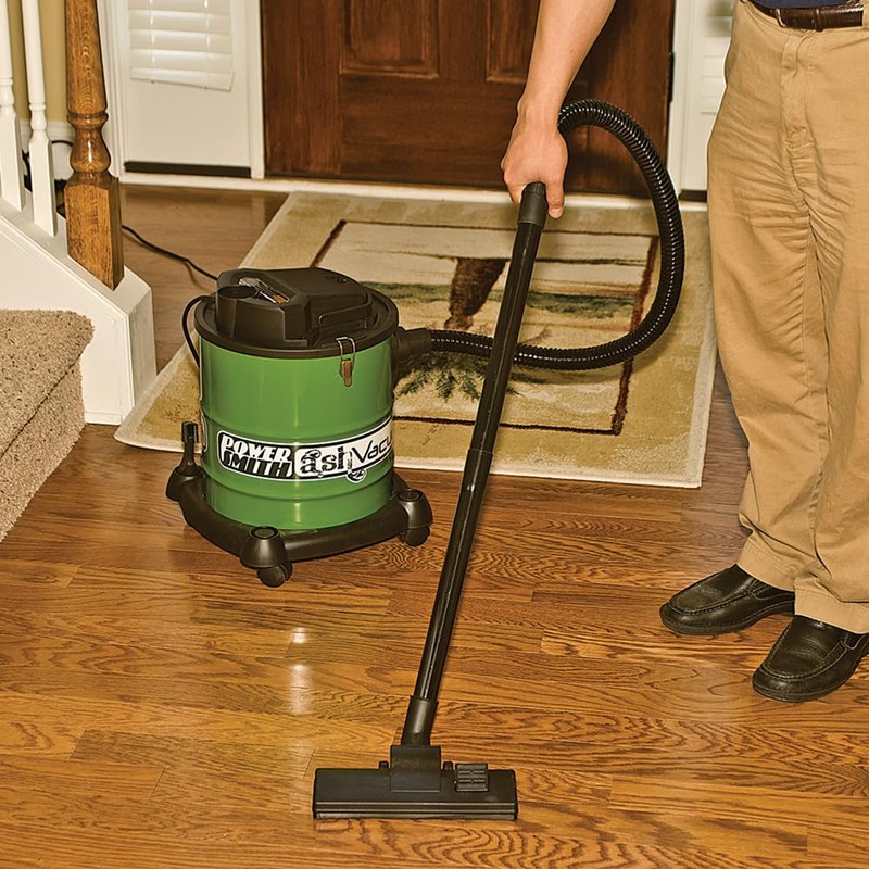 PowerSmith PAVC101 10 Amp Ash Vacuum,Green / Black