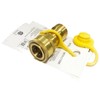 GRILLJOB 1/2" Gas Quick Connect Kit, Disconnect Connector with Female