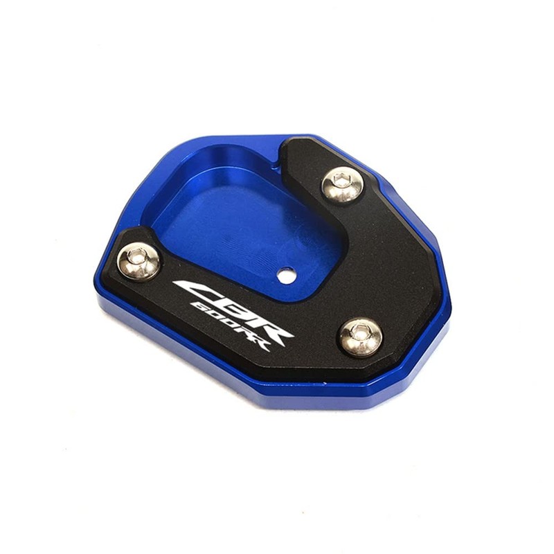CBR600RR 2007-2022 Motorcycle Side Stand Kickstand Plate Pad End Red