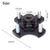 10L0L Golf Cart Rear Axle Hub Assembly for EZGO RXV