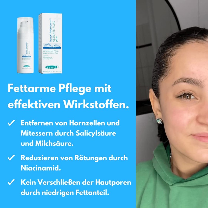 Benevi Hydro Derm Face Fluid Plus 50 ml