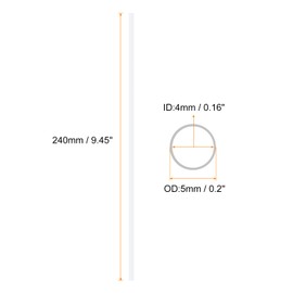 HARFINGTON 72pcs Spoke Skins Covers 0.2" Plastic Universal Dirt Bike Spoke Skin Wraps Bicycle Motorcycle Decoration Protector for 8"-21" Rims, White