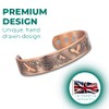 Willis Judd Eagle Mountain Wildlife Men's Pure Copper Magnetic Bracelet