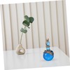 Kichvoe Resin Decorative Potion Bottle Figurine Shiny Mermaid Design for