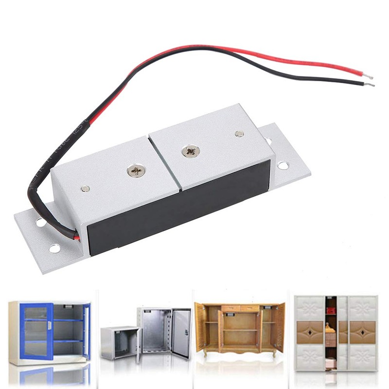 60KG 100LBS Magnetic Electromagnetic Door Lock Kit System Mini Electric