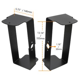 ECOTRIC Brush Light Guards Compatible with John Deere JD 1023 1025R 1026R 2025R Replacement for BLV10400