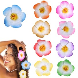 XFSRG 9 Stück Haarklammer Damen Gradient Farbe Blumen Elegant Blumen Haarklammer Strand Party haarklammern für den Strandurlaub