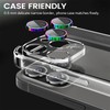 Doopwxcc for Pro/Pro Max Camera Lens Protector, 9H Hardness Tempered