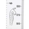 Growth Chart for Children Wooden Wall Hanging Kid Height Measuring