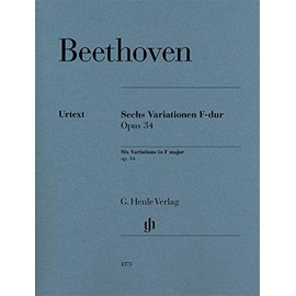 Beethoven: 6 Variations in F Major, Op. 34