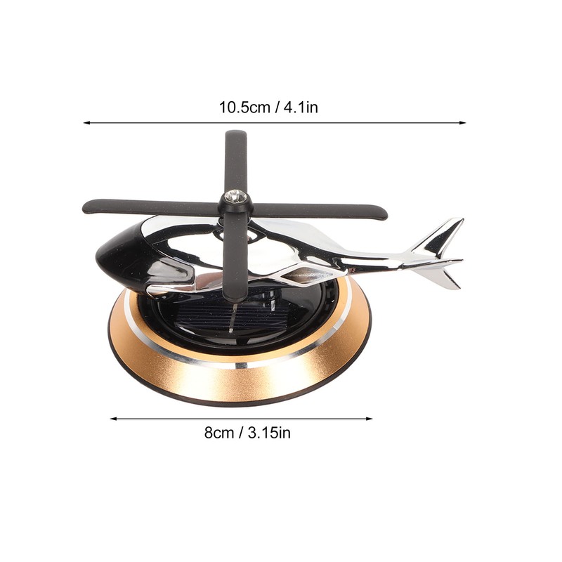 Car Air Fresheners with Solar Rotating Relieve Stress Purifie Odors