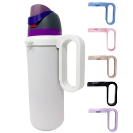 Bottle Handle for Owala FreeSip 24oz 32oz 40oz – Strong Plastic Water Bottle Holder, Durable Easy Carry Accessory for Running, Jogging, Gym, Hiking, and Drinking While Driving & More