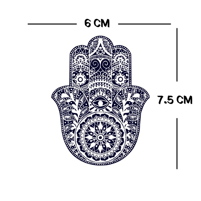 10 x Hippie Temporary Tattoo Lasts 1 week harmony Peace