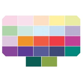 Free Spirit Tula Solids Dragon's Breath & Unicorn Poop FB610TP Mythical 10" Pack - 42 pcs