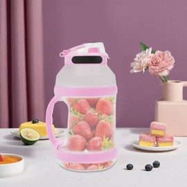 CNCEST Portable Juice Extractor, 2L Electric Blender, Large Capacity Six Blades Blender, Type-C Rechargeable Travel Juicer Cup for Making Nutritious Juices, Vegetable Juices, Milkshakes (Purple)