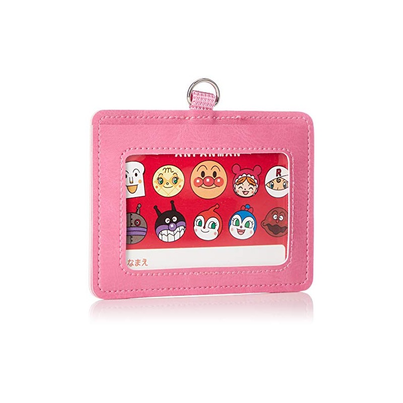 [イトウサンギョウ] アンパンマン ネックストラップ゜付きパスケース AND-1800 ドキンちゃん