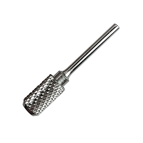 USA Beauticom 3/32" Nail Carbide Drill Bit for Nail Art filer files-Manicure SILVER Color Round Top