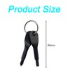 Outdoor Portable Multi-Functional Screwdriver Keychain Portable Flathead and Phillips Key