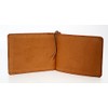 ASHLIN Accordion Card Wallet, Tan, Under Seat