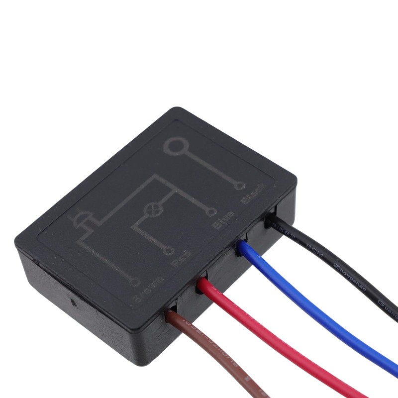 Chinflly Touch Lamp Switch,1A 100 Watt Four-Stage Dimming Lamp Touch