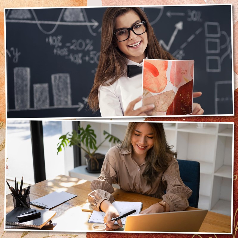 ReliThick 2025 Pocket Calendar for Purse Small Monthly Planner for