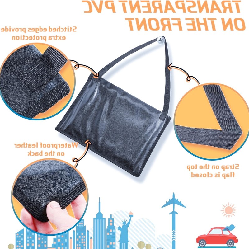 License Plate Holder with Hanging Strap - Durable Test Drive
