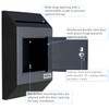 Durabox Heavy Duty Wall Mount Locking Deposit Drop Box Safe