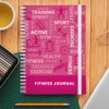 Fitness & Workout Journal/Planner Notebook -Includes Exercise Logs, Body Tracker
