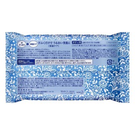 Biore Sweat Wiping Sheet, Moisturizing Care Type, Portable, Pack of 10