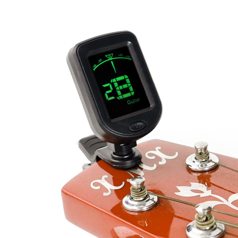 1 Piece Guitar Tuner, Guitar Capo, Electronic Tuner, Musical Instrument