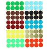 800 Count Large Round Dot Stickers Color Coding Labels, 50mm