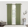 Sun Zero Easton Blackout Energy Efficient Rod Pocket Curtain Panel,