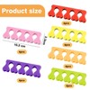 24 Pieces Finger Separators Finger Separators Toe Spacers Manicure Tools