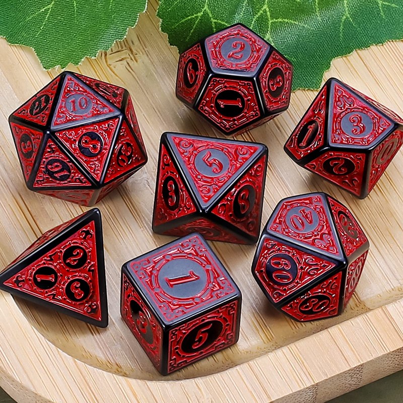 CiaraQ DND Polyhedral Dice Set for Dungeons and Dragons RPG