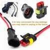 Twippo 352Pcs Waterproof Car Electrical Connector Terminals Automotive Electrical Wire