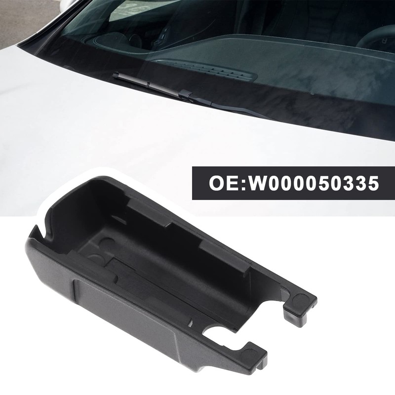 eMagTech 2Pcs Front Wiper Arm Cover Cap Replacement W000050335 Compatible
