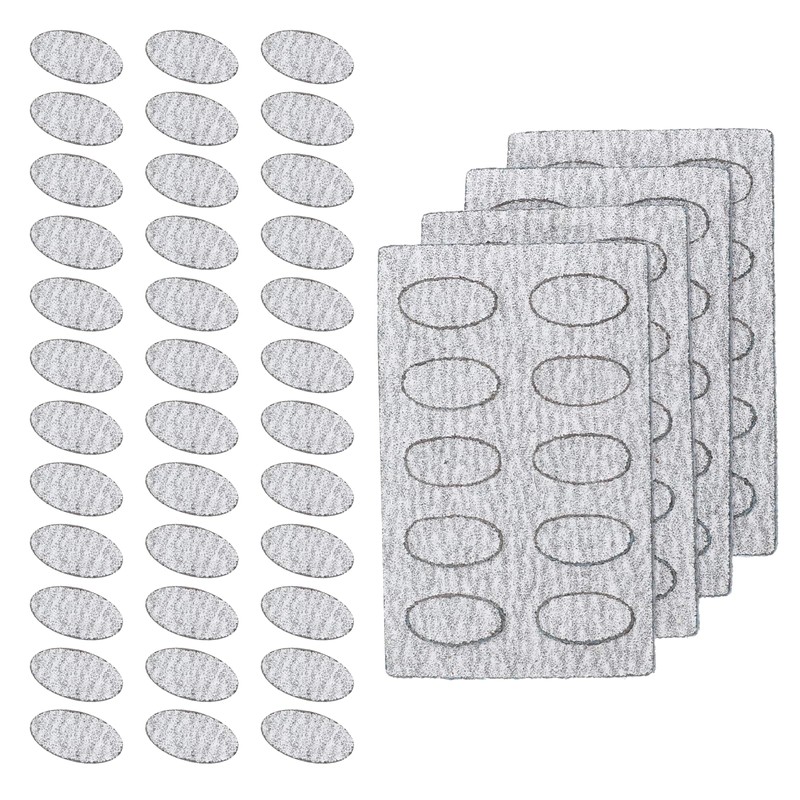 200 hojas de papel de lija de grano, 100/150/180/240 hojas
