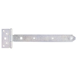 GAH-Alberts 310714 Cross Hinge with Pressed Pin, Yellow Galvanised, Hinge 292 x 34 mm, Hinge 90 x 45 mm