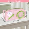 Luxvara Large Pencil Case, Big Capacity Pencil Pouch, Kawaii Canvas