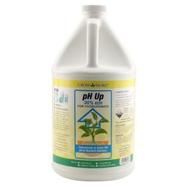 Grow More 721865 30% pH Up Balancer, 1 Gallon, Natural
