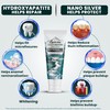 OPTIVIDA Fluoride Free Nano Hydroxyapatite Toothpaste with Colloidal Silver &
