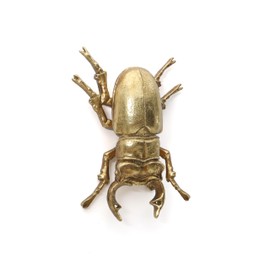Xinleitan Gold Insect Wall Decor - Unique Bug and Beetle Design Gold Resin, Perfect for Victorian and Modern Home Decor