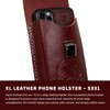 Occidental Leather XL Leather Phone Holster - Fits Up to