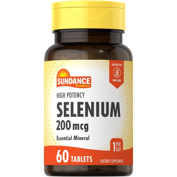Sundance Selenium 200 mcg, 60 Count